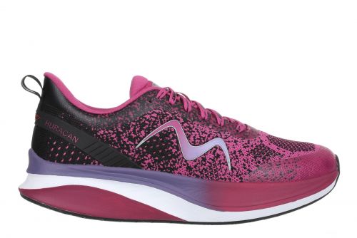 MBT HURACAN-3000 LACE UP WOMEN´S RUNNING SHOES BLACK/ORCHID FLOWER